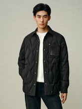 Men's Argyle Puffer Jacket